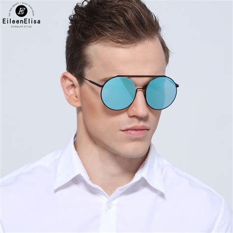ee new arrival steampunk mens sunglasses brand designer oversize round sunglasses men fashion