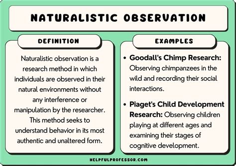 21 Naturalistic Observation Examples 2024