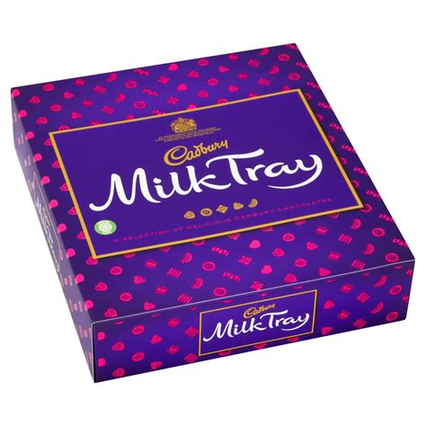 cadbury milk tray chocolate box 360g bb foodservice