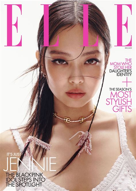 Blackpinks Jennie Covers Elle Us December 2022january 2023 By Felix Cooper Fashionotography