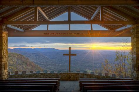 Beautiful Sunrise At Symmes Chapel