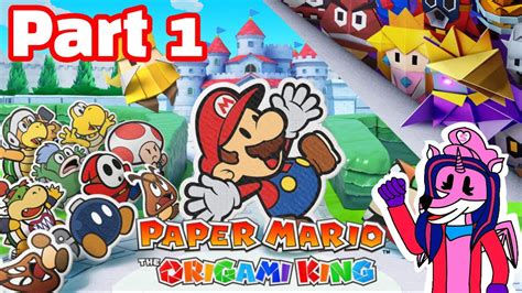 Paper Mario The Origami King Ns Let S Play Part 1 The Prologue The Intro And The 100th Video