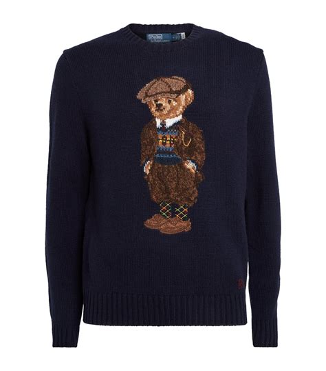 Polo Ralph Lauren Wool Polo Bear Sweater Harrods Us