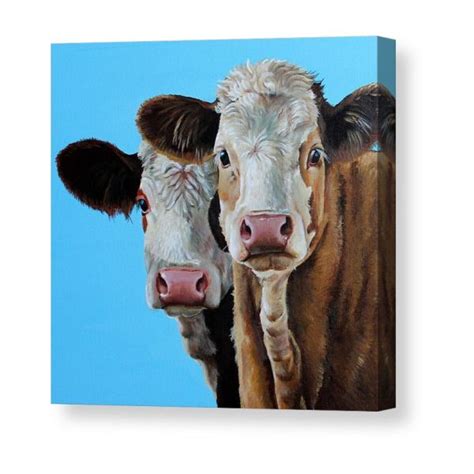 Double Dutch Canvas Print Canvas Art By Laura Carey In 2021 Cow