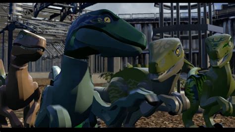 Lego Jurassic World Walkthrough Raptor Tracking 1080p60hd Youtube