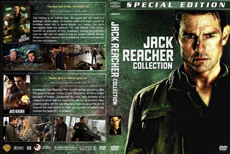Jack Reacher Collection Dvd Cover 2012 2016 R1 Custom V2