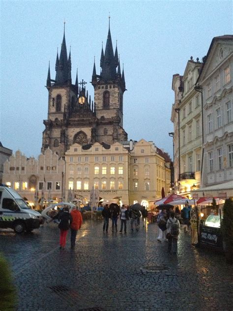 Praga Vaya Ciudad Nocturna Praga Viajes Ciudades