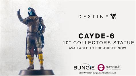 Official Destiny Statue Cayde 6 First Look Youtube
