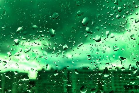 Premium Photo Rain Drops On Window Glass For Backgrounds Rainy Fall