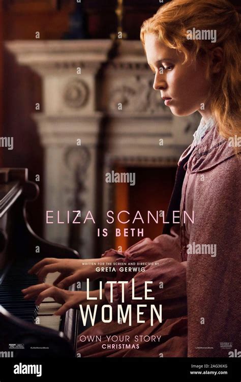 Little Women Us Character Poster Eiza Scanlen As Beth March 2019