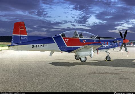 D Fbmt Eis Aircraft Pilatus Pc 9b Photo By Matthias Becker Id