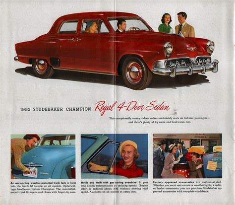 1952 Studebaker Full Line Brochure