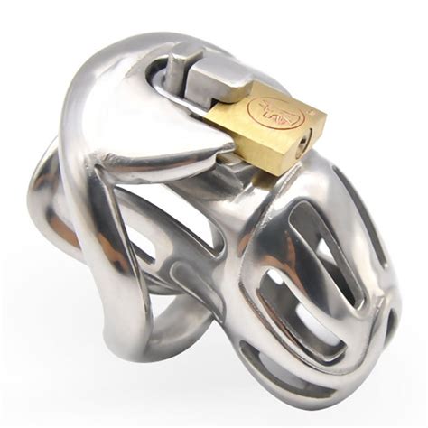 New Design Stainless Steel Cock Cage Male Chastity Device Penis Rings Penis Lock Bondage