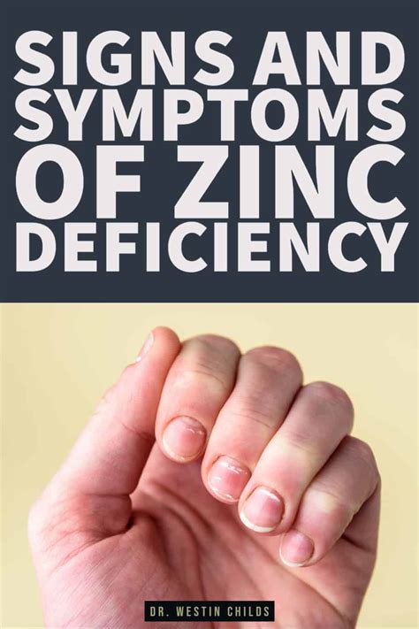 Zinc Deficiency Symptoms How To Tell If You Need To Supplement