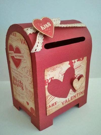 Little Mailboxes Were Created With Valentine Mailbox Valentine Card