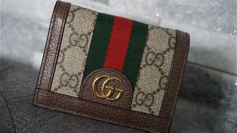 Gucci Ophidia Gg Card Case Wallet Youtube