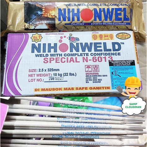 Original Nihonweld Welding Rod 6013 Special 3 32 2 5MM 1 Kg Kilo Di