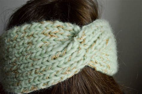 Tricot ♥ Le Headband à Torsade — My Name Is Georges