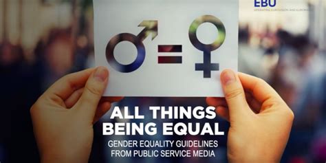 Gender Equality In Public Service Media New Guidelines For Building A Gender Balanced Workplace