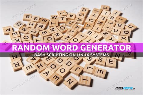 Random Word Generator Linux Tutorials Learn Linux Configuration