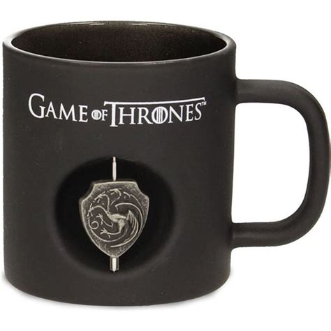 Mug Game Of Thrones Targaryen 3d Black Derivstore Les