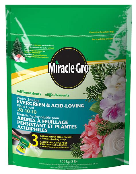Mg nc organic vege 1.36 kg. Miracle-Gro Water Soluble Evergreen Tree & Shrub Plant ...