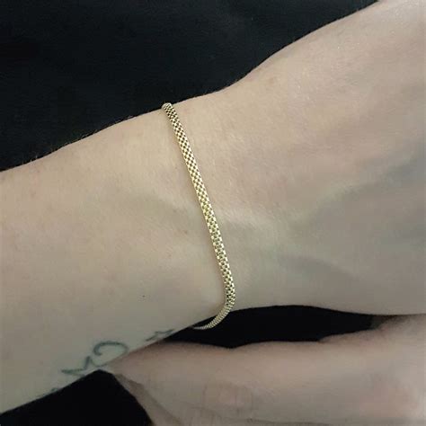 14k Gold Herringbone Chain Link Bracelet For Women Latika Jewelry