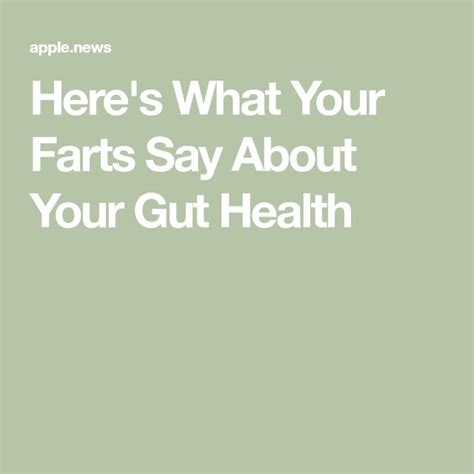 Heres What Your Farts Say About Your Gut Health — Wellgood Gut Health Health Healthy Living