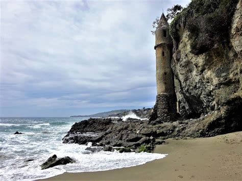 Solo Travel Finding Victoria Beach Tower In Laguna Beach California