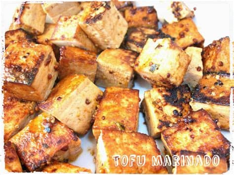 El tofu salteado con verduras es sin duda otra opción a considerar si busc. Tofu marinado con naranja y mostaza | Vegetariana en 2019 ...