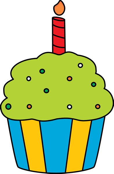 Candles Clipart Birthday Cupcake Candles Birthday Cupcake Transparent