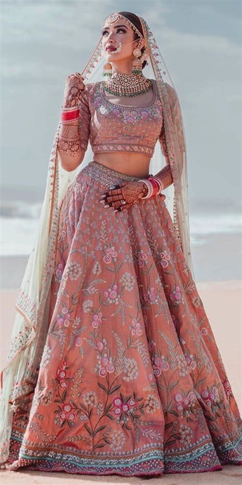 Indian Wedding Dresses 18 Unusual Looks And Faqs Indian Bride Outfits Indian Bridal Dress