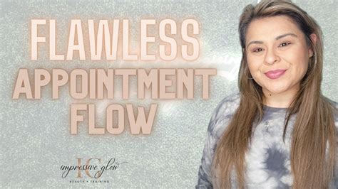 HOW TO CREATE A FLAWLESS APPOINTMENT FLOW Spray Tan Business YouTube
