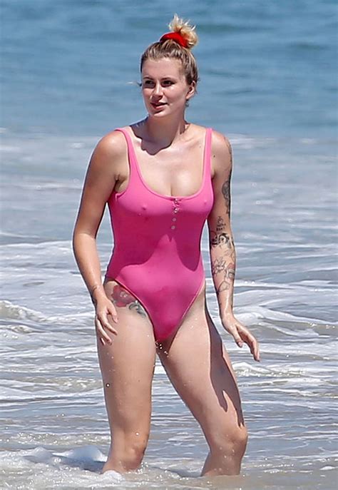 Ireland Baldwin In Pink Swimsuit At The Beach In Malibu 48 Gotceleb