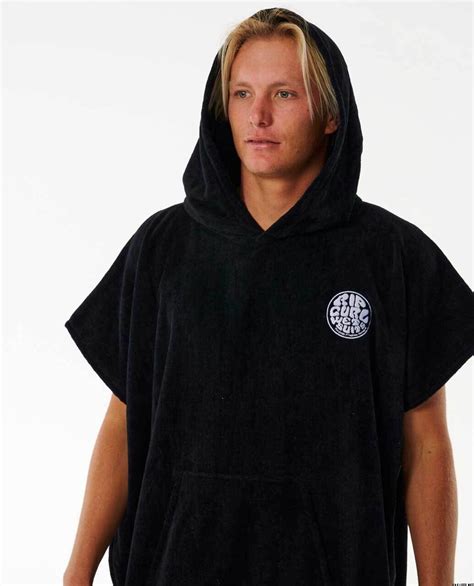 Rip Curl Logo Hooded Towel Ponchot And Kylpytakit