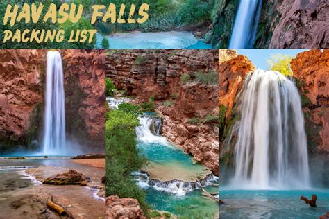 The Van Escape Havasupai Packing List The Best Havasu Falls Hike