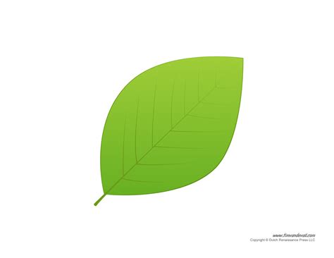 Free Printable Green Leaves - Templates Printable Download