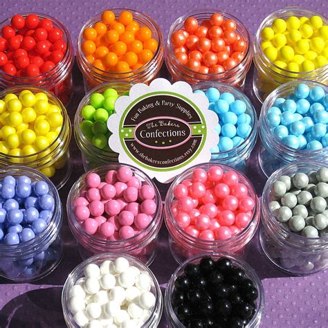 sugar pearls of every color and size edible pearls cake decorating supplies savory snacks