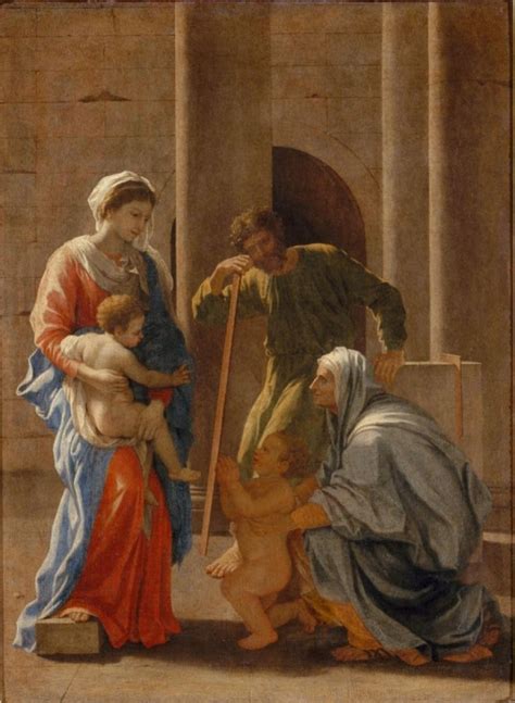 La Sainte Famille Nicolas Poussin Artwork On Useum