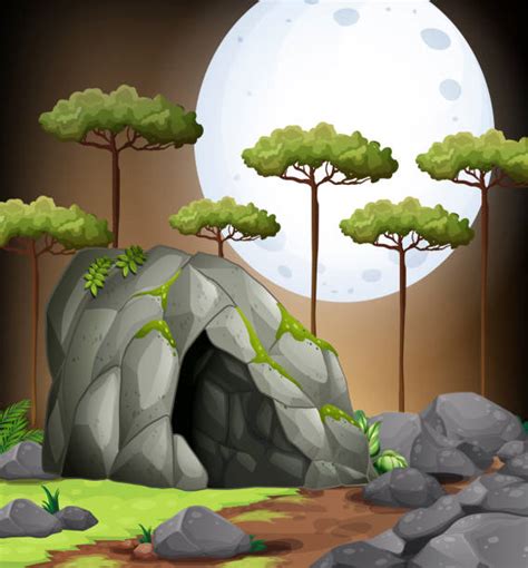 Best Jungle Cave Illustrations Illustrations Royalty Free Vector