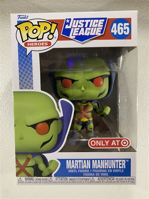 Funko Pop Martian Manhunter 465 Heroes Dc Justice League Target