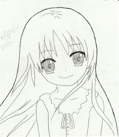 Anime Cute Girl Drawing At Getdrawings Free Download