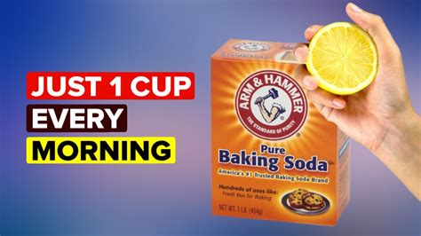 Baking Soda And Lemon Amazing Benefits Of Drinking Baking Soda And Lemon On Empty Stomach