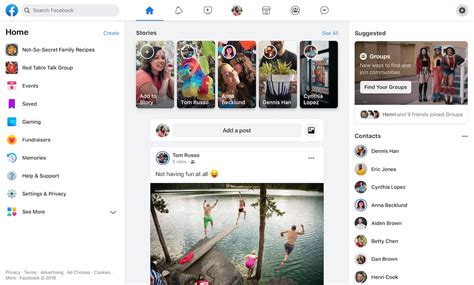 Facebooks Redesigned Desktop Interface Rolling Out To Few Users More