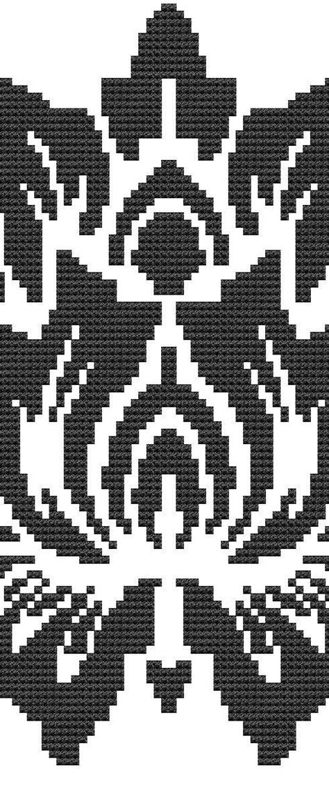 If you like something, just click on the link below each image. Damask black on white cross stitch pattern pdf by ...