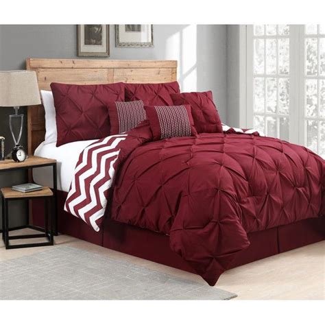 Beautiful red comforter sets queen size! Geneva Home Venice 7 Piece Comforter Set | Comforter sets ...