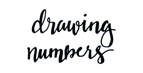 Basic Hand Lettering Numbers Amy Latta Creations