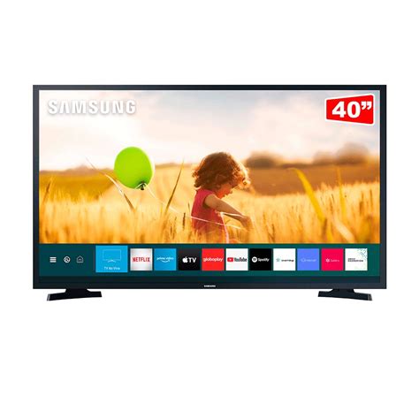 Smart Tv Led 40 Samsung Serie 5 Full Hd Hdmi Usb Un40j5200agxzd