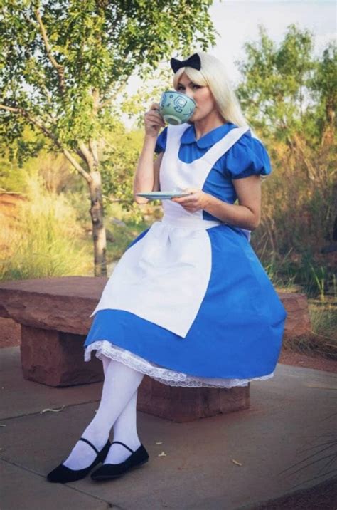 Cosplay Alice In The Wonderland Costume Dress Adult Disney Etsy Uk