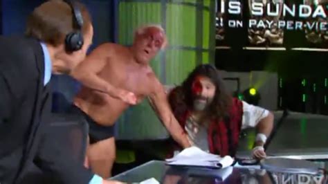 Ric Flair Vs Mick Foley Last Man Standing Tna 2010 Cmp Match Of The